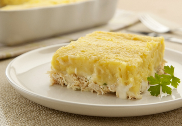 Escondidinho de batata doce