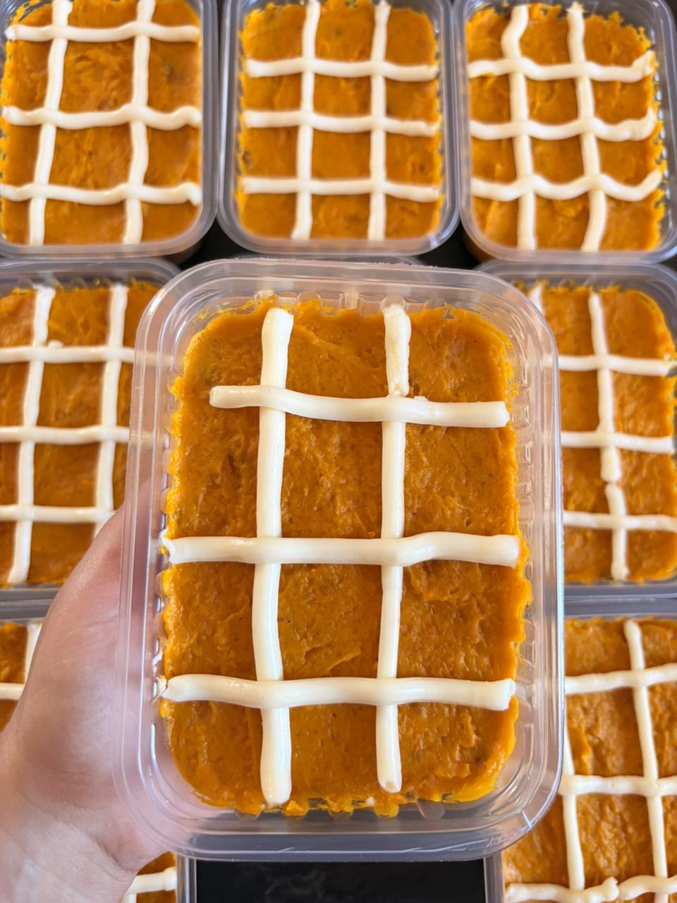 Escondidinho de Abóbora c/ carne desfiada