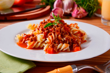 Fusilli à bolonhesa